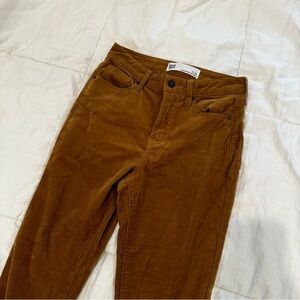 RSQ Brown Corduroy Straight Pants